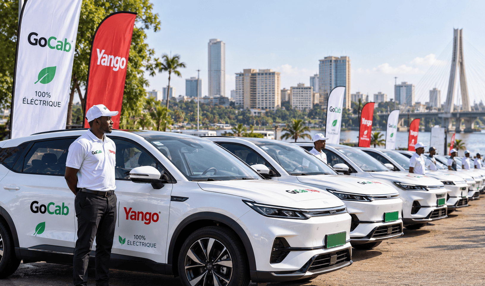 Côte d’Ivoire : GoCab et Yango déploient 100 VTC électriques à Abidjan
